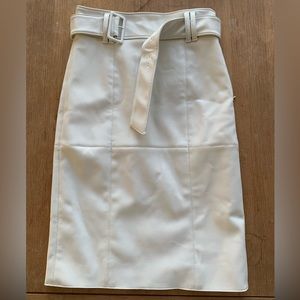 Club Monaco faux leather pencil skirt NEW